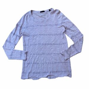 ATM Anthony Thomas Melillo Lavender Long Sleeve Tee